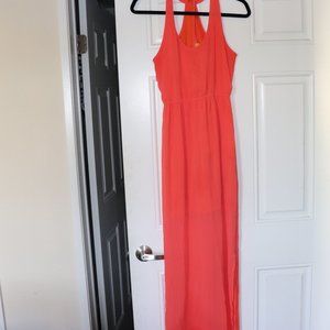 Dee Elle Coral Maxi Dress